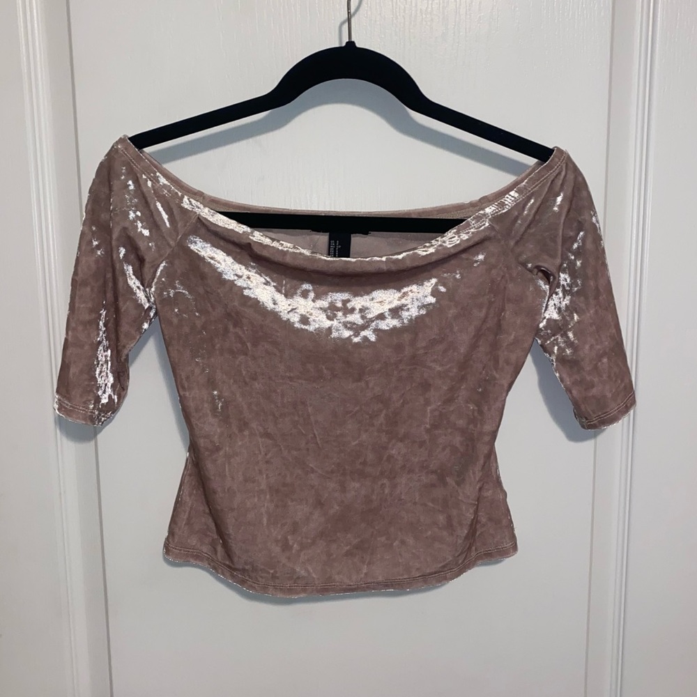 Forever 21 Velvet Top